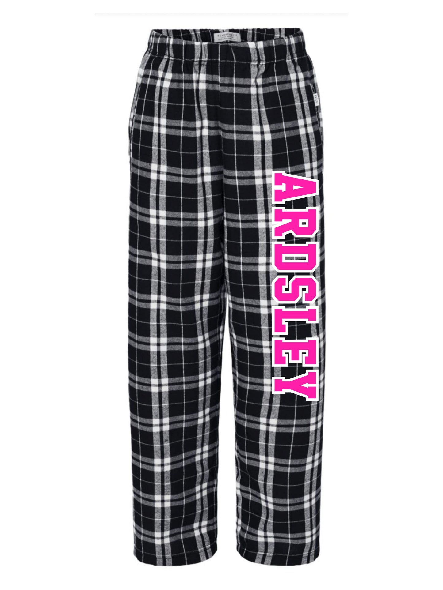 Flannel Pants with Black with Pink Ardsley
