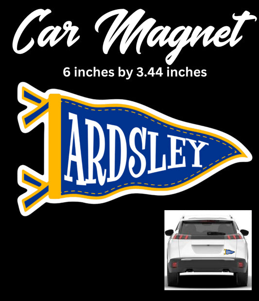Pennant Car Magnet