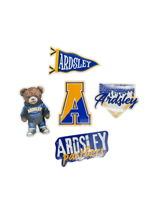 5 Pack Ardsley Stickers