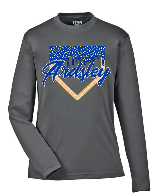 Ardsley Drip Graphite Performance Long Sleeve