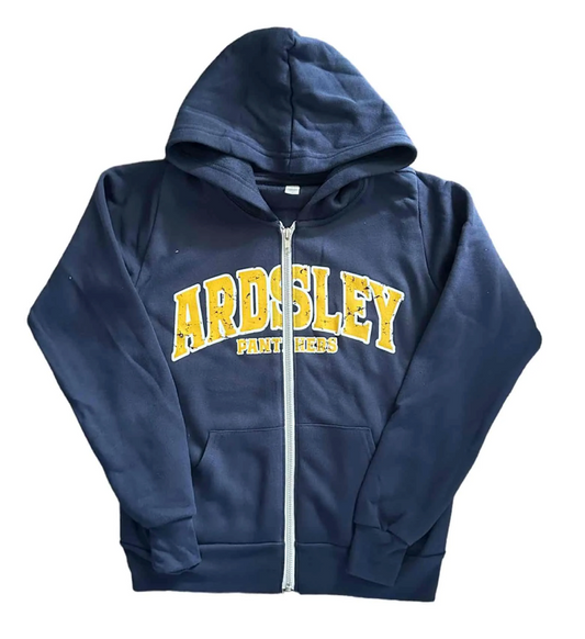 NAVY ARDSLEY ARCH ZIP UP
